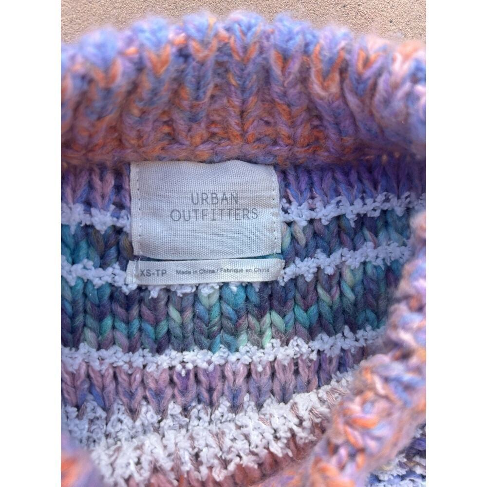 Urban Outfitters Wool Blend Rainbow Sweater Size X-Small AG - Picture 2 of 3